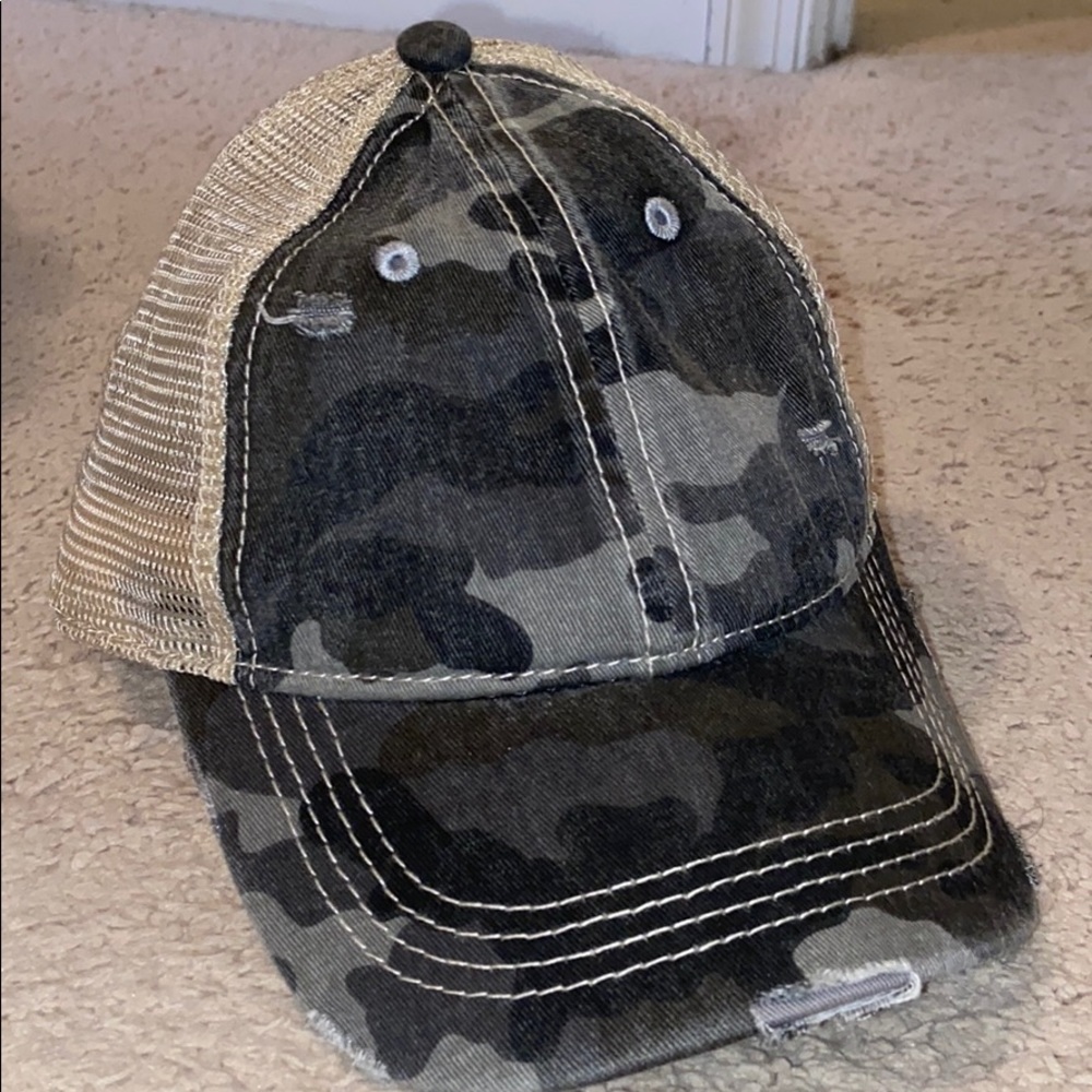 C.C Camo PonyCap Hat